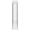 vidaXL Cestos gabi&atilde;o arqueados 8pcs 200x30x140/160cm ferro galvanizado