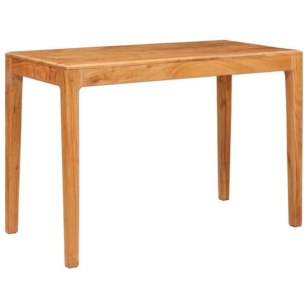 vidaXL Mesa de jantar Castanho 110 x 55 x 76 cm