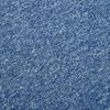 vidaXL Tapete 20 pcs Azul 50 x 50 cm 100% Polipropileno