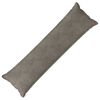 vidaXL Capa almofada HOUTEN Cinzento-claro 40 x 145 cm Veludo