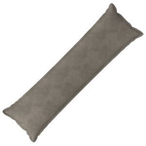 vidaXL Capa almofada HOUTEN Cinzento-claro 40 x 145 cm Veludo