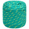 vidaXL Corda de barco 16 mm 25 m polipropileno verde