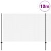 vidaXL Cerca com Poste Cinzeto 1,5 x 10 m A&ccedil;o e PVC