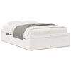 vidaXL Cama sem colch&atilde;o 120x190 cm madeira de pinho maci&ccedil;a branco