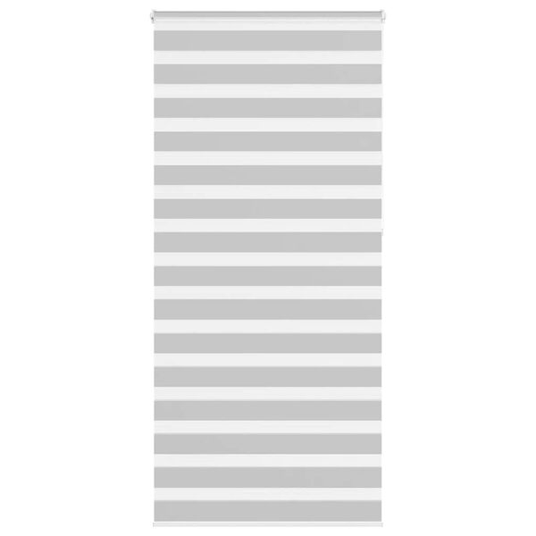 vidaXL Cortina de zebra 105x230 cm largura do tecido 100,9cm poli&eacute;ster