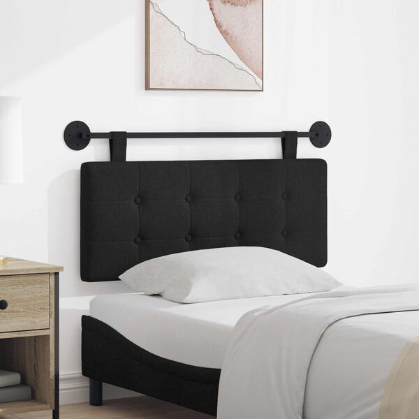 vidaXL Cabeceira Suspensa Montado na parede tecido