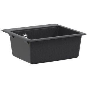 vidaXL Lava-loi&ccedil;a de Cozinha de uma Cuba Granito 47 x 44 x 19 cm