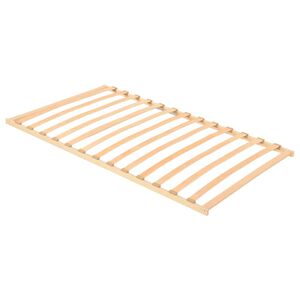 vidaXL Estrado de ripas com 13 ripas 100x200 cm