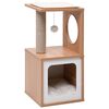 vidaXL &Aacute;rvore para gatos com tapete arranhador sisal 60 cm