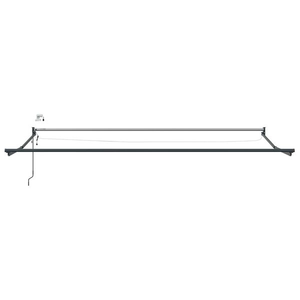 vidaXL Estrutura do Toldos Retr&aacute;teis El&eacute;tricos Antracite 4 x 2 m