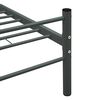 vidaXL Estrutura de cama 120x200 cm metal cinzento
