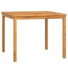 vidaXL Mesa de jantar para jardim 90x90x74 cm madeira de ac&aacute;cia maci&ccedil;a