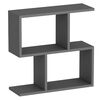 Homemania Mesa de centro Ecrin 60x20x59,4 cm antracite