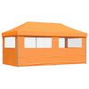 vidaXL Tenda de Festa Laranja 292 x 580 x 315 cm Tecido Oxford