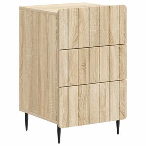 vidaXL Arm&aacute;rio de Cabeceira com gaveta Carvalho Sonoma 43x 41 x 68 cm