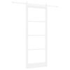 vidaXL Porta Deslizante ORKDAL Branco 93 x 232 cm