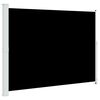 vidaXL Toldo lateral retr&aacute;til para p&aacute;tio 220x314 cm preto