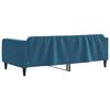 vidaXL Sof&aacute;-cama 100x200 cm veludo azul
