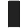 vidaXL Aparador 60x31x70 cm derivados de madeira preto