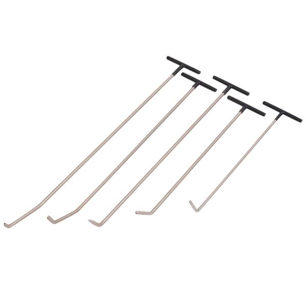 vidaXL Conjunto reparação de mossas s/ repintura 21 pcs aço inoxidável