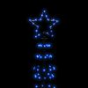 vidaXL &Aacute;rvore de Natal LED com Spikes 570 LEDs Azul 300 cm