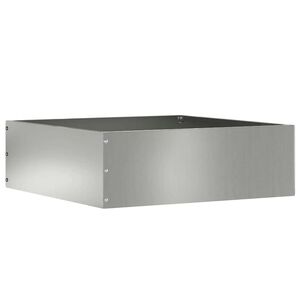 vidaXL Acabamento para Gramado 40 x 40 x 13 cm A&ccedil;o Galvanizado