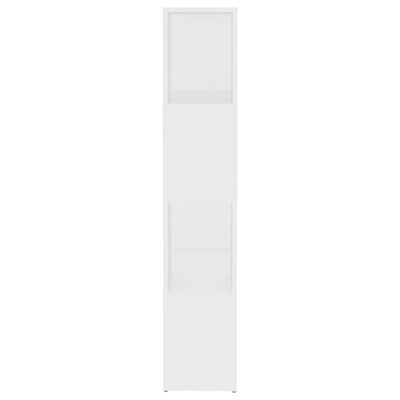 vidaXL Estante/divisória 60x24x124,5 cm contraplacado branco