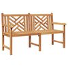 vidaXL Banco de jardim 150 x 60 x 90 cm Madeira de Teca S&oacute;lida