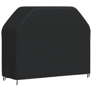 vidaXL Capa para churrasqueira 147x61x112 cm oxford 420D preto