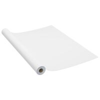 vidaXL Autocolante para móveis 500x90 cm PVC branco
