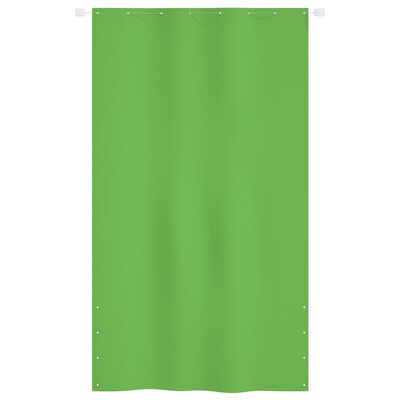 vidaXL Tela de varanda 140x240 cm tecido oxford verde-claro