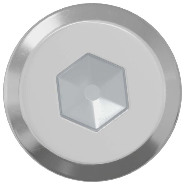 vidaXL Parafuso de Trava Liso 2647 pcs Prateado A&ccedil;o