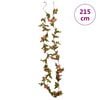 vidaXL Grinaldas de flores 6 pcs 215 cm rosa