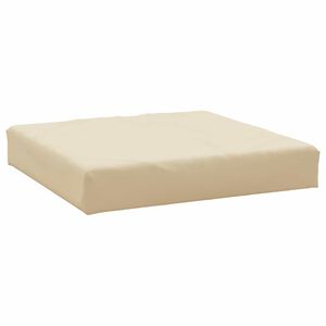 vidaXL Almofad&atilde;o p/ m&oacute;veis de paletes 60x60x8 cm tecido oxford bege
