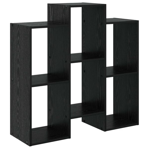 vidaXL Buffet Carvalho Preto 90 x 30 x 90 cm