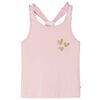 T-shirt de al&ccedil;as para crian&ccedil;a rosa-claro 128