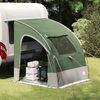 vidaXL Tenda para bagageira Verde 194 x 180 x 210 cm tafet&aacute;
