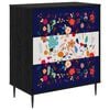 vidaXL Ba&uacute; de Gavetas MAINZ Estampado floral 66 x 36,5 x 76 cm