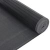 vidaXL Tapete retangular 80x100 cm bambu preto