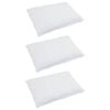 vidaXL Conjunto de Edredom 3 unid. Branco Pena de ganso