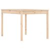 vidaXL Mesa de jardim 121x82,5x76 cm madeira de pinho maci&ccedil;a
