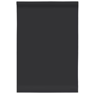 vidaXL Adesivo para m&oacute;veis autoadesivo preto fosco 90x500 cm PVC