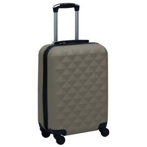 vidaXL Tr&oacute;lei estojo r&iacute;gido ABS antracite