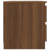 vidaXL Mesa cabeceira 2pcs 50x39x43,5 deriv. madeira carvalho castanho