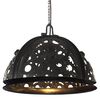 vidaXL Candeeiro de teto industrial c/ design de roldanas 45 cm E27