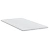 vidaXL Topper de Colch&atilde;o Branco 90 x 190 cm Tecido de Tric&ocirc;