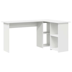 vidaXL Mesa Branco 142 x 102 x 73 cm Derivados de Madeira