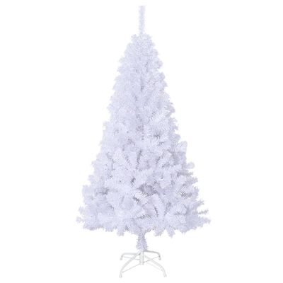 vidaXL Árvore de Natal artificial com ramos grossos 120 cm PVC branco