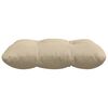 vidaXL Almofadas de Assento 4 pcs Creme 45 x 45 cm