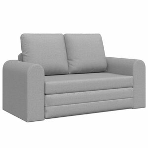 vidaXL Sof&aacute;-Cama Cinza Nuvem 148 x 71 x 83 cm tecido